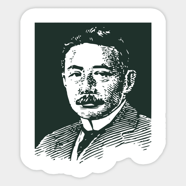 Natsume Soseki Sticker by Soriagk